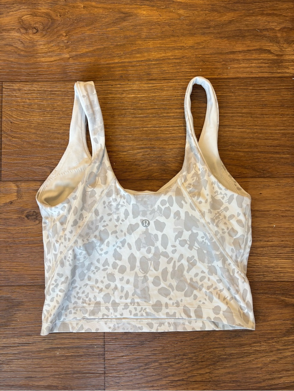 Lululemon Light Leopard Print AlignTank